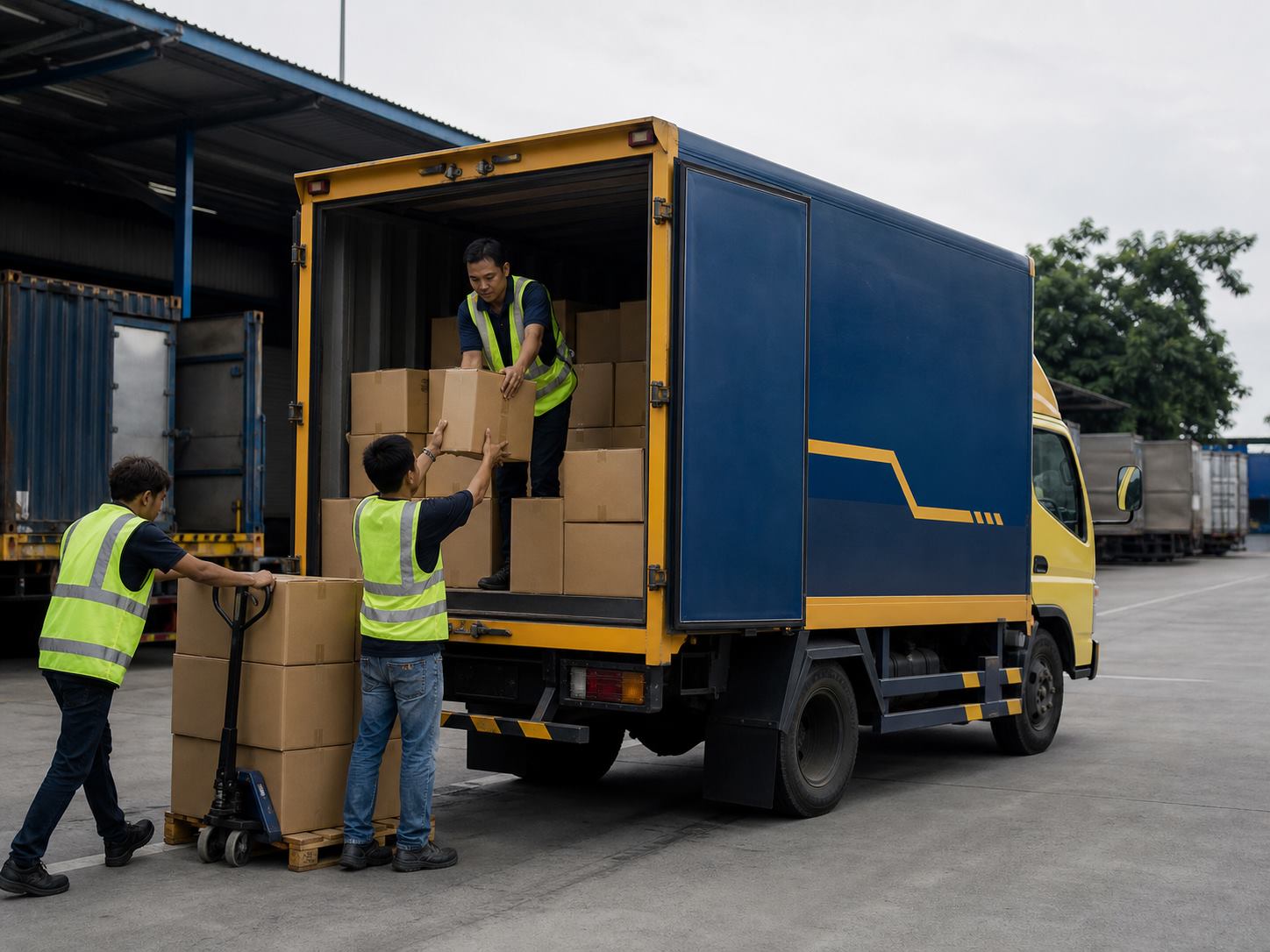 Layanan cargo darat Bintang Cargo Express